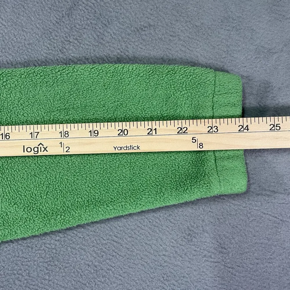 Columbia Fleece Jacket Green Women’s M Zip Up Outdoor Lightweight Coat